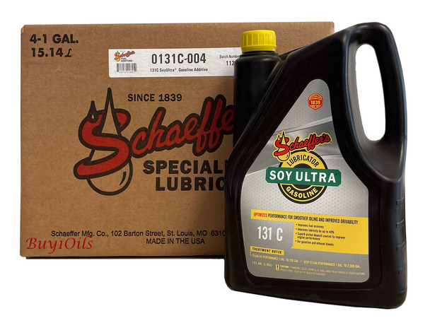 Schaeffer 0131C-004 SoyUltra Gasoline Additive (4-Gallon case)