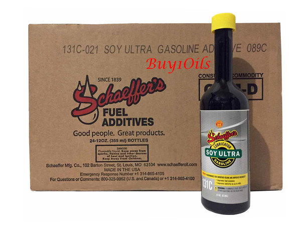 Schaeffer 0131c-021 SoyUltra Gasoline Additive (24-12oz case)