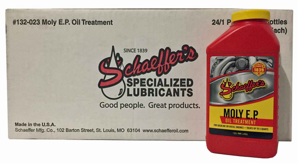 Schaeffer 0132-023 Moly EP Engine Oil Treatment (24-Pint case)