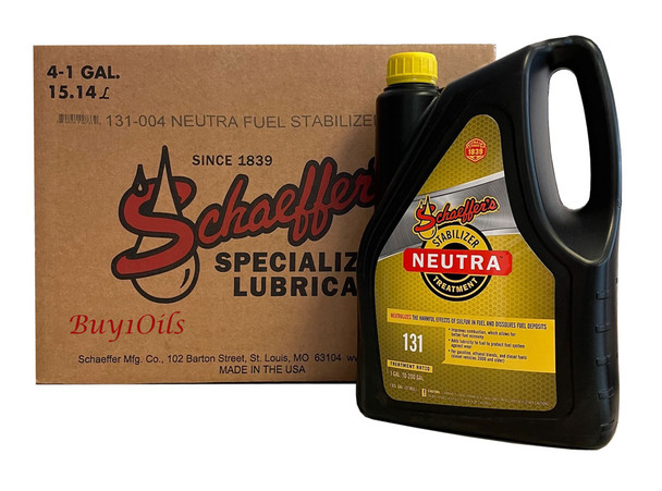 Schaeffer 0131-004 Neutra™ Fuel Stabilizer (4-Gallon case) Schaeffer 0131-004 Neutra™ Fuel Stabilizer (4-Gallon case)
