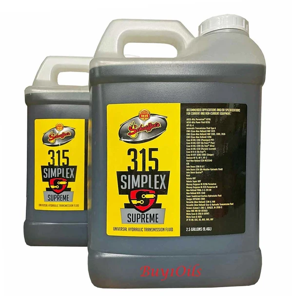 Schaeffer's 315-003 Simplex Supreme Torque Converter Fluid (2x2.5-Gallons)