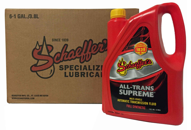 Schaeffer 0204SAT-006 All-Trans Supreme® Full Synthetic ATF (6x1 Gallon case)
