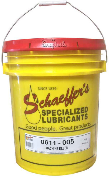 Schaeffer 0611-005 Machine Kleen (5-Gallon pail)