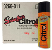 Schaeffer 0266-011 Citrol Cleaner and Industrial Degreaser (12-16oz cans)