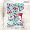 Swing Cards - Happy Birthday - Floral