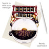 PS096 - Pirouettes Card - Birthday Balloons