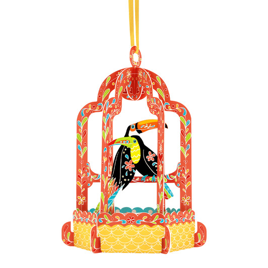 Chandeliers Cards - Birdcage - Toucan