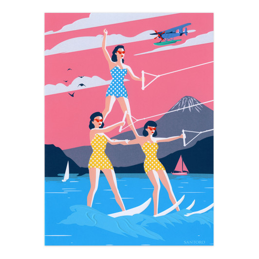 FC015 – First Class Lounge - Waterskiing Trio