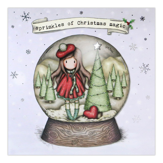 XGJ006 – Gorjuss Christmas Collection - Sprinkles Of Christmas Magic (Snowglobe)