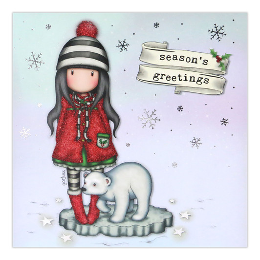 XGJ008 – Gorjuss Christmas Collection - Season's Greetings (Polar)