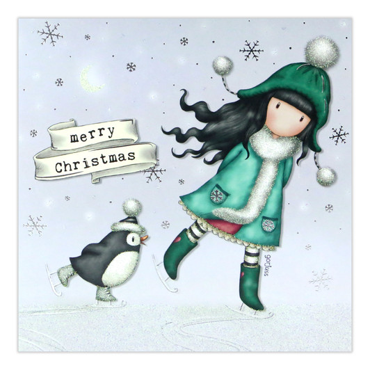 XGJ012 – Gorjuss Christmas Collection - Merry Christmas (The Ice Dance)