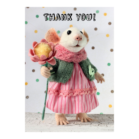 SQ017 – Tiny Squee Mousies - Thank You