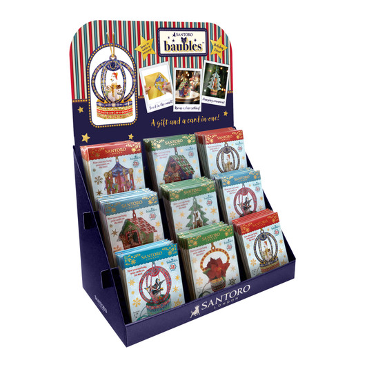 CDU-BL-SP01 - Baubles - Stocked Countertop Display (54 Cards)