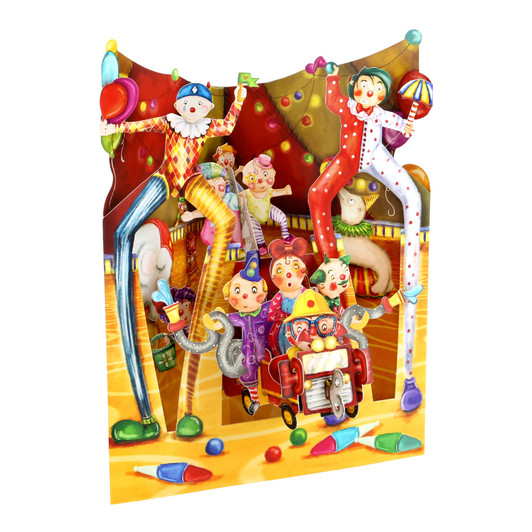 SC153 – Swing Cards - Big Top Clowns