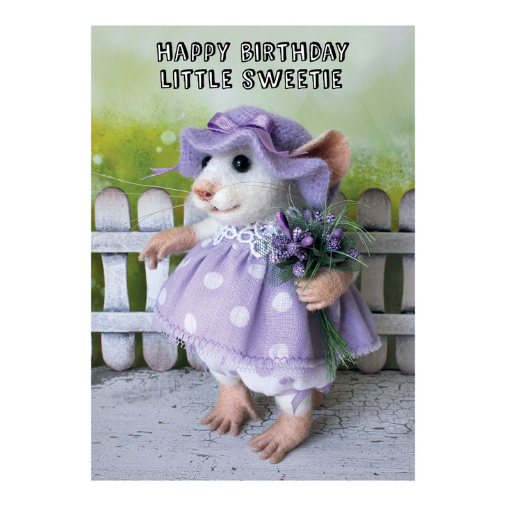 SQ015 – Tiny Squee Mousies - Happy Birthday Little Sweetie