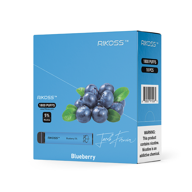 Rikoss Blueberry 1.8k Box 10pcs