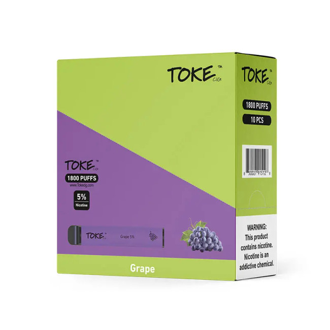 Toke Grape 1.8k Box 10pcs