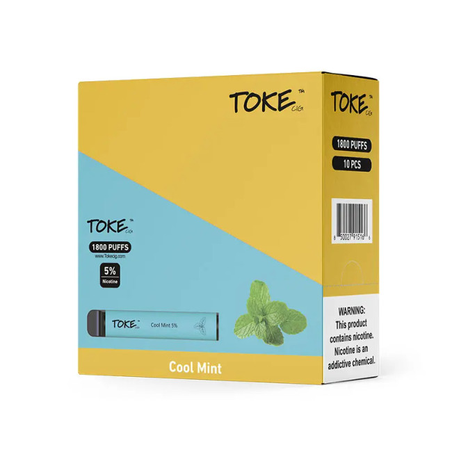 Toke Cool Mint 1.8k Box 10pcs