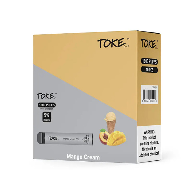 Toke Mango Cream 1.8k Box 10pcs