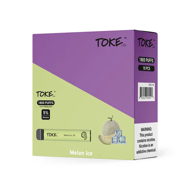 Toke Melon Ice 1.8k Box 10pcs