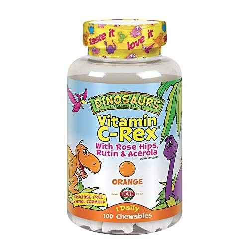 Kal vitamina c rex 100 mg 100 dinosaurios masticables