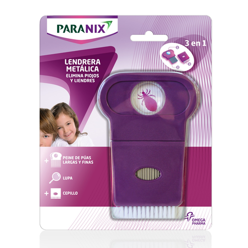 Paranix peine antipiojos lendrera