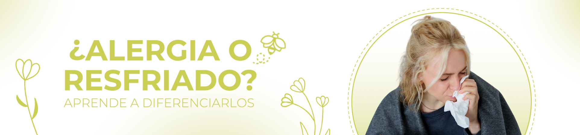 ¿Alergia o resfriado? Aprende a diferenciarlos