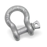 5/8" Forged Screw Pin Anchor Shackles (Carbon Body/Alloy Shackle)