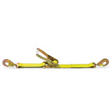 2 X 27' Ratchet Strap w/ Flat Hooks - Quality Chain Corp