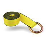 2" x 8' Lasso Strap w/ Circle D-Ring (Wraps Around Tire)