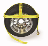 13" - 17" Adjustable Tire Net w/ Twisted Snap Hook