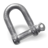 7/16" Screw Pin Shackle - Galvanized