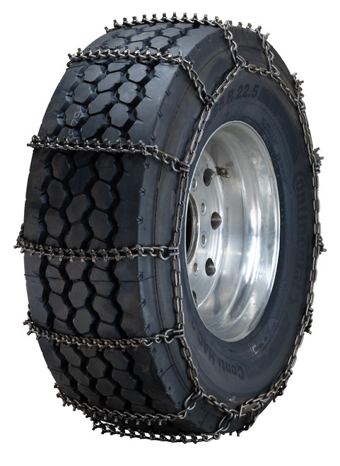 S377LW - Nordic Studded Alloy Truck Chain Non Cam Single - 7MM