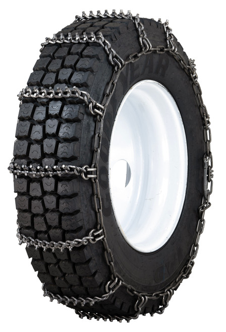 S372HD - Nordic Studded Alloy Heavy Duty Truck Chain Non Cam Single - 8MM