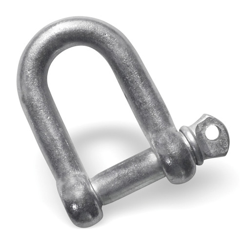 7/32" Screw Pin Shackle - Galvanized