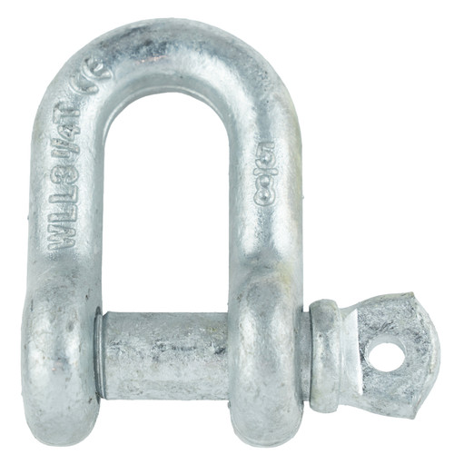 SGC625 - 5/8" Screw Pin Shackle - Galvanized