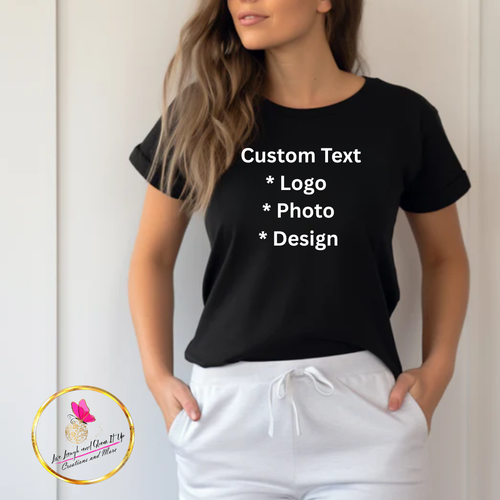 Custom Shirt, Custom Personalized Shirt, Company Logo T-shirt, Photo Shirt, Custom Business Logo tee