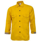 CrewBoss Traditional Brush Shirt, 5.8 oz Tecasafe Yellow