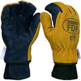 Shelby 5225 FDP Pigskin/Gore Structural Firefighting Gloves, Wristlet