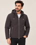 Viramano Men's Hooded Zip Jacket