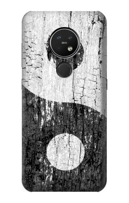 S2489 Yin Yang Wood Graphic Printed Funda Carcasa Case para Nokia 7.2