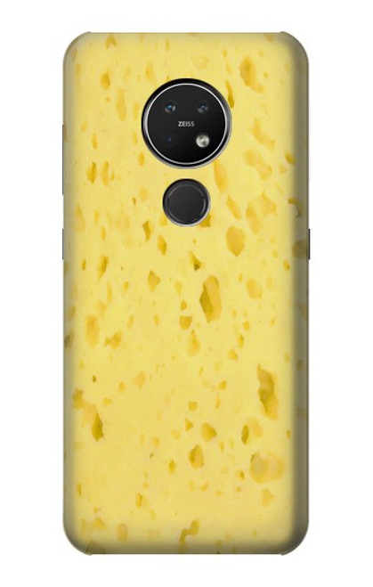 S2913 Cheese Texture Funda Carcasa Case para Nokia 7.2