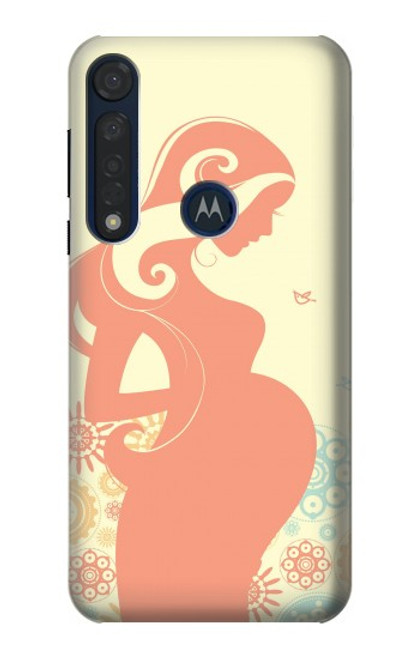 S0815 Pregnant Art Funda Carcasa Case para Motorola Moto G8 Plus