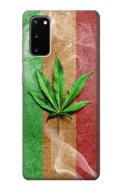 S2109 Marijuana Rasta Flag Funda Carcasa Case para Samsung Galaxy S20