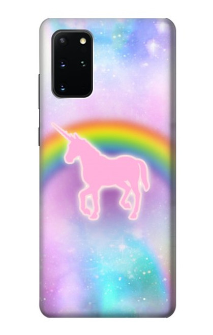 S3070 Rainbow Unicorn Pastel Sky Funda Carcasa Case para Samsung Galaxy S20 Plus, Galaxy S20+
