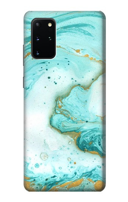 S3399 Green Marble Graphic Print Funda Carcasa Case para Samsung Galaxy S20 Plus, Galaxy S20+