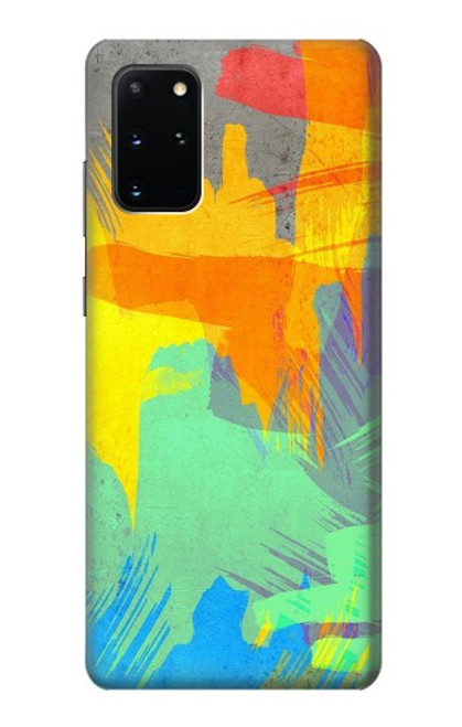 S3423 Brush Stroke Funda Carcasa Case para Samsung Galaxy S20 Plus, Galaxy S20+