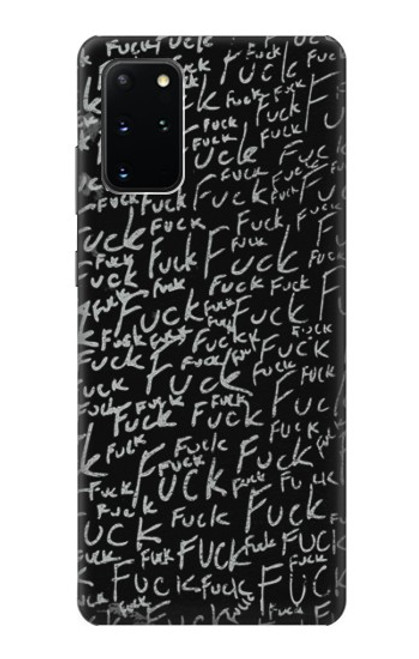 S3478 Funny Words Blackboard Funda Carcasa Case para Samsung Galaxy S20 Plus, Galaxy S20+