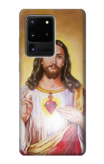 S0798 Jesus Funda Carcasa Case para Samsung Galaxy S20 Ultra