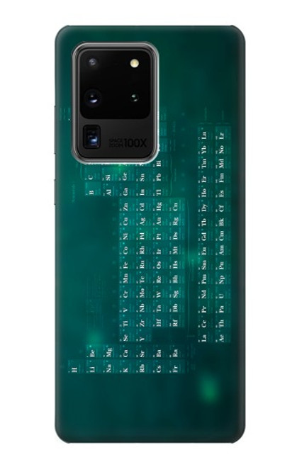 S0846 Chemistry Periodic Table Funda Carcasa Case para Samsung Galaxy S20 Ultra